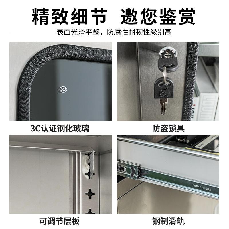 30不锈钢矮柜室外工具文件资储物收纳车YW00151床库小柜抽料屉带