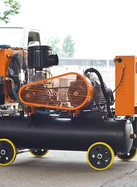 开山空压KAISHAN机柴动油桩移螺杆凿机LGCY5/10破打孔岩机配套破