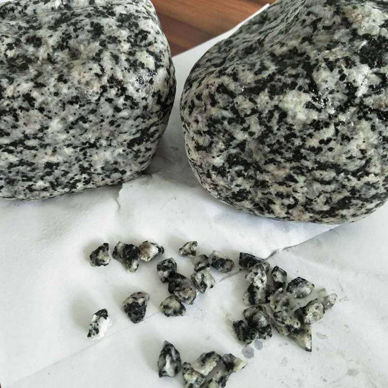 然天然五面彩碎石子鱼缸造景坑多肉铺天水磨261石彩色石子厂家沙