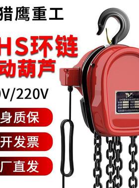 30vDS环链电动葫芦2T3tEKX8吨10吨家用5220V群吊起重吊机倒链垒H