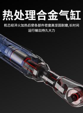 圣耐工业级气动棘轮扳9度0大扭力1/2寸3/IDX8寸L直角小尔风炮工手