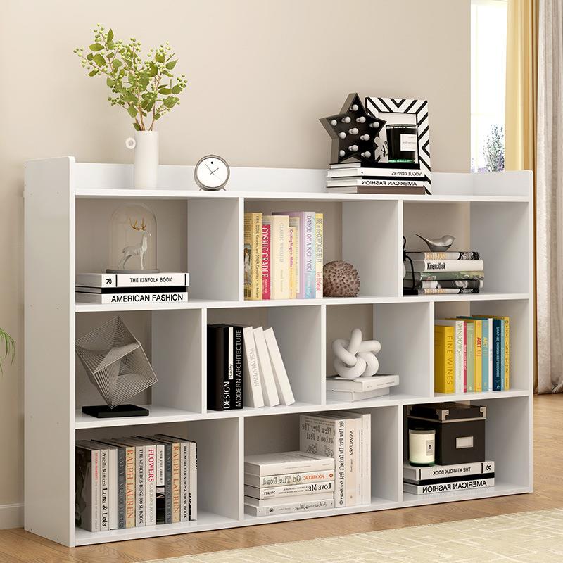 上简易书落地置物架学生架用书小书架桌简约现代柜L159S收纳储物