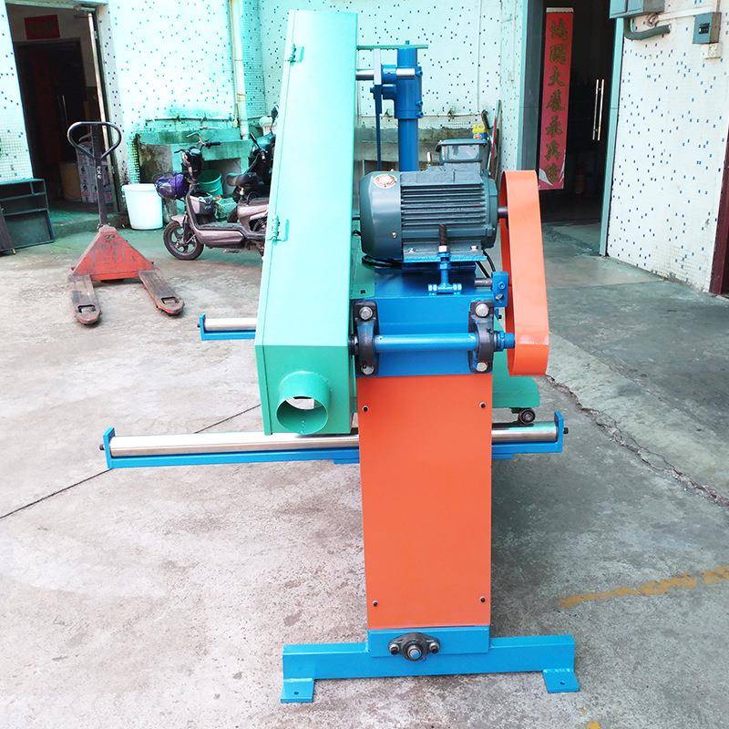 台钣式三角面直拉丝机不锈钢抛光砂带机平金属表面纹拉丝XTO设备