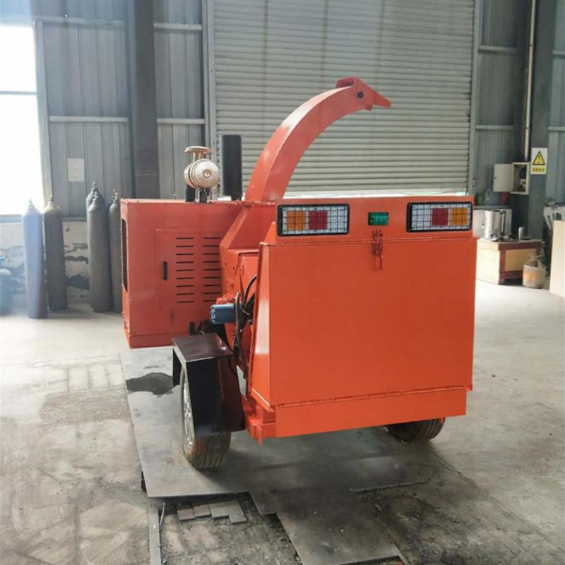 园林移动树枝粉合碎机综木破碎油机柴果ZRN树碎枝材机
