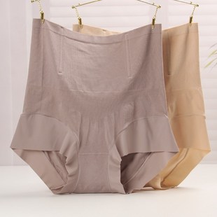 收腹高腰内裤 胖mm200斤鱼骨塑形束腰产后 女提臀强力收小肚子大码