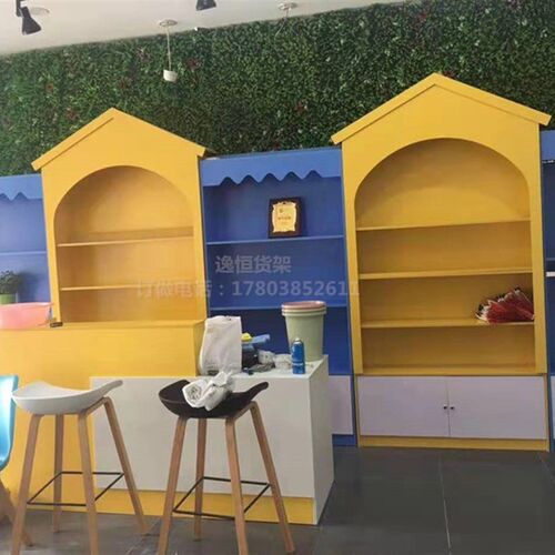 儿童乐园游乐场专用货架展柜卡通货架玩具展示柜母婴店货架可定做