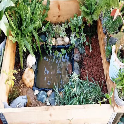 欧标出口木质围板包装加深户外家庭园艺花箱盆景蔬菜加大种植木箱