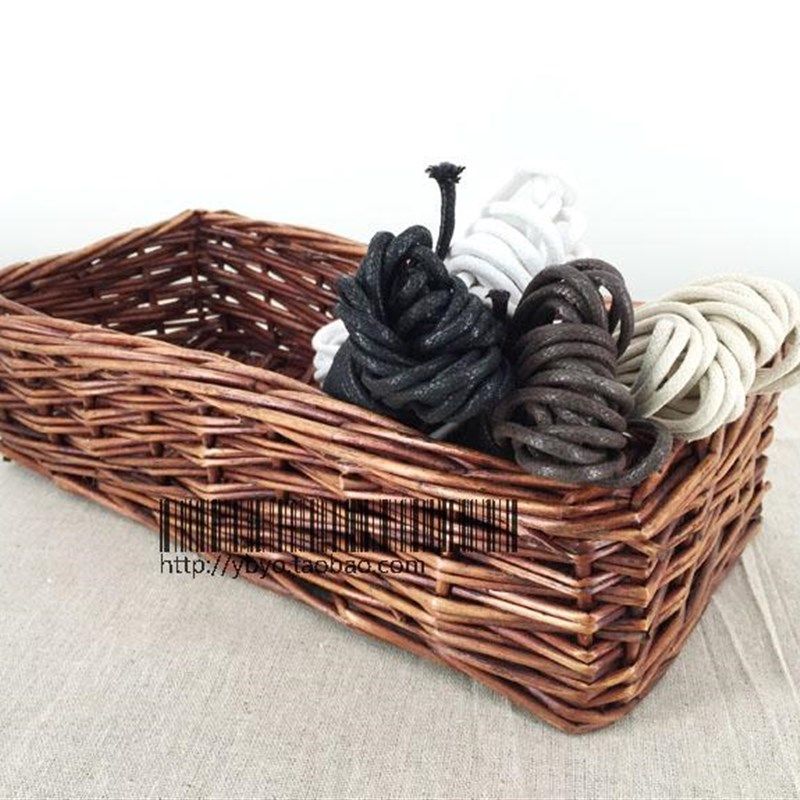 打蜡全棉腊蜡绳手工手链编织吊牌线装饰大衣纽扣上蜡捆绑蜡皮绳粗