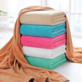 浴巾女成人美容院按摩铺床专用比纯棉柔软吸水家用大毛巾定制logo