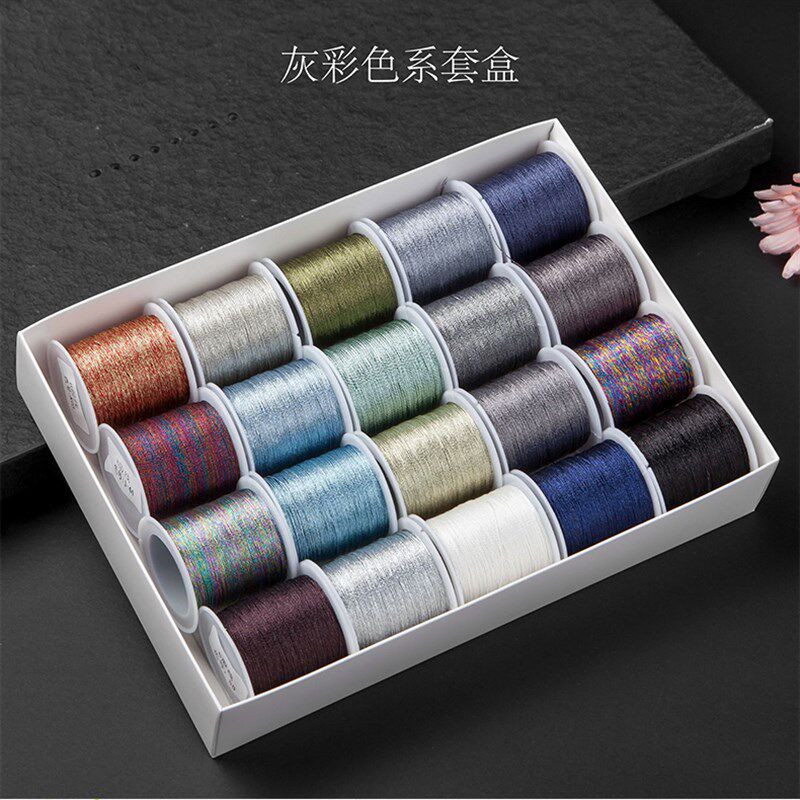 金银线线圈3股6股9股12股彩色股线塔线diy手工编绳线手绳佩饰材料