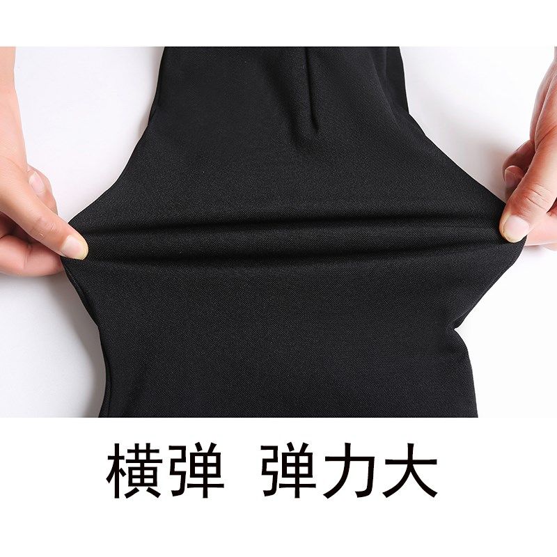 超短裙女无内衬黑色弹力紧身小个子正装半身裙一步包臀裙夏季薄款