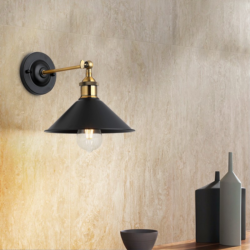 复古壁灯工业风阳台过道走廊玄关卧室客厅酒吧台床头led墙壁灯
