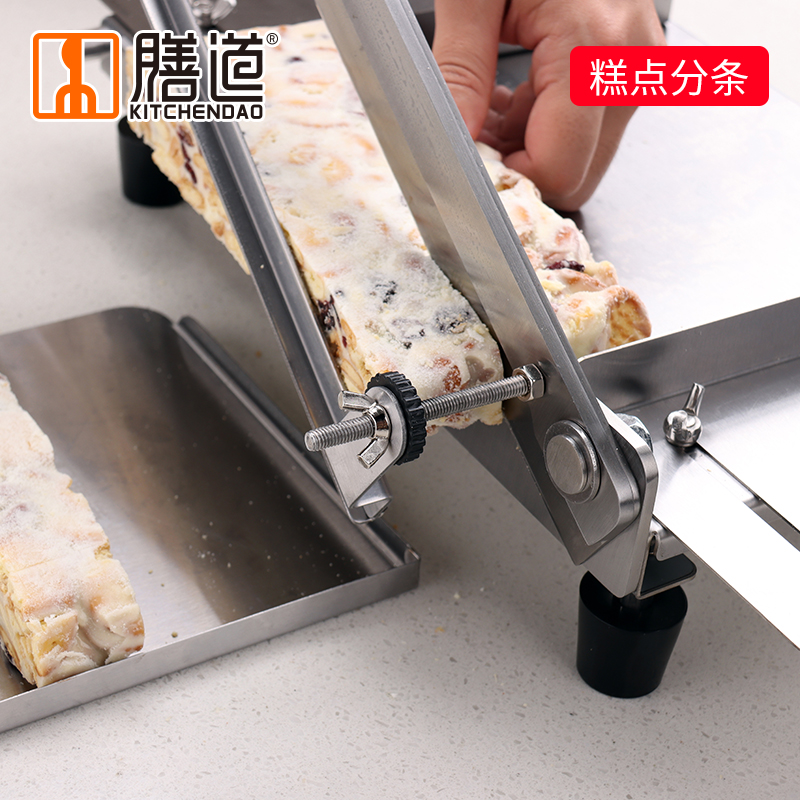 切糖专用刀切太妃糖雪花酥牛轧糖花生糖铡刀阿胶糕切片机切年糕机