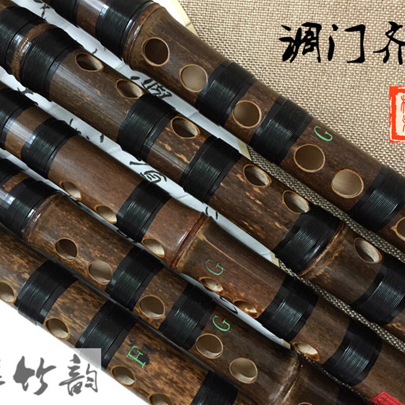 笛子新款玉屏舒厚槐学生练习入门专业演奏横笛紫竹笛成人乐器精制
