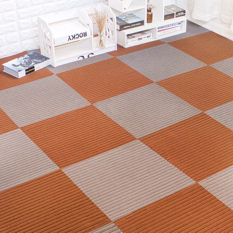 办公室地垫酒店方块地毯隔音垫水泥地直铺防滑毯子自带胶自粘垫子