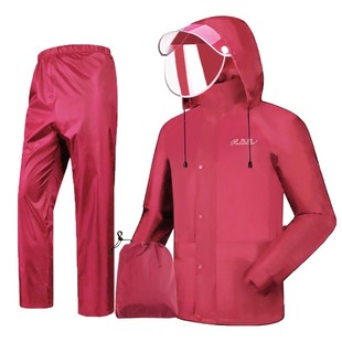 全身防暴雨外卖骑行分体雨衣电动车夏季 男女长款 雨披 套装 雨衣雨裤