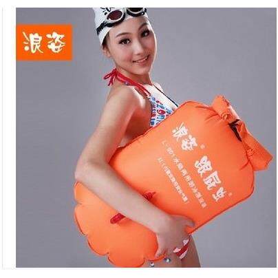 新款直销第四代L-901双气囊跟屁虫游泳包漂流袋20L