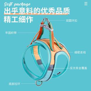 胸背带 直销新款 背心式 新款 防挣脱溜猫绳子猫链子 宠物猫咪牵引绳