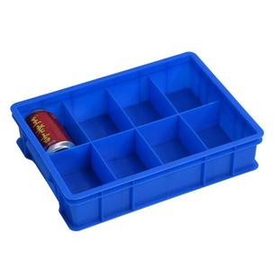 塑料多格箱物料分隔小格子箱五金配件零件盒分类塑料箱 直销新款