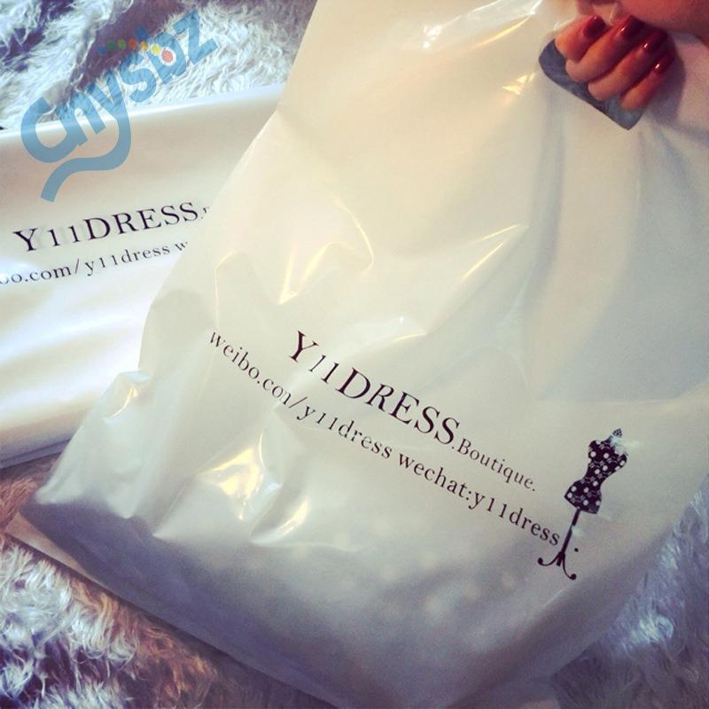 直销新款塑料袋印刷logo手提袋包装袋购买购物袋手机袋子通用印字