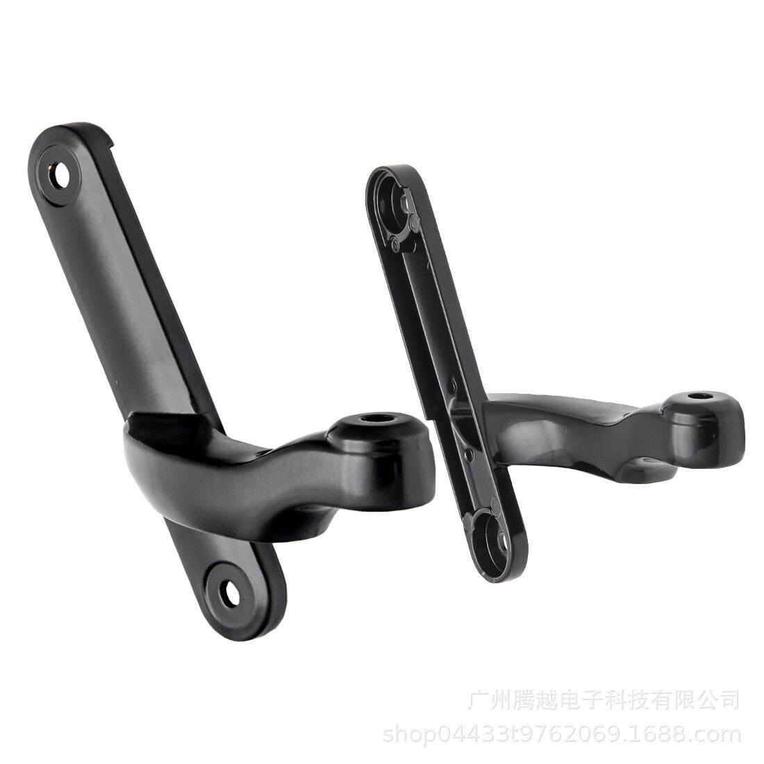 直销新款适用哈雷滑翔路王摩托车辅助雾灯转向灯支架两边金属防锈