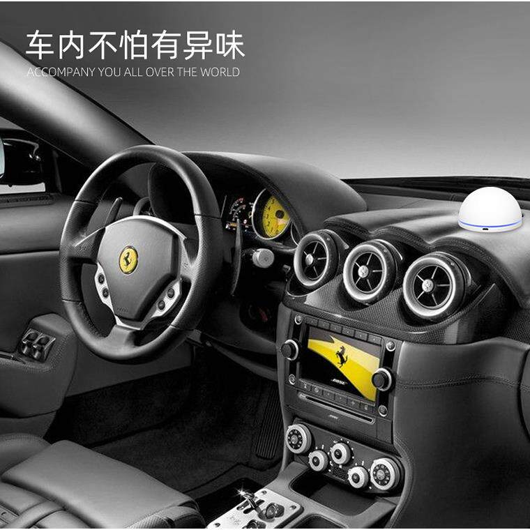 直销新款跨境迷你冰箱除味宝 车载冰箱厨柜消除异味多功能除臭空