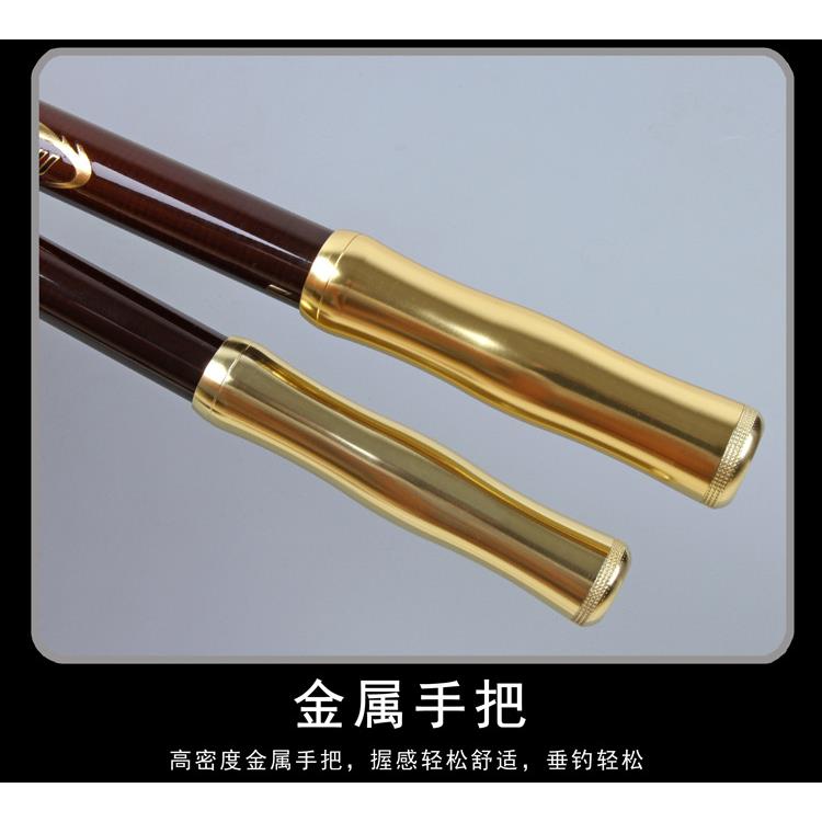直销新款海竿碳素金属轮座海杆 批 硬海钓杆4.2米抛竿钓鱼竿远投