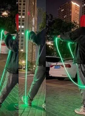发光跳绳沙氏计数竹节儿童小学生幼儿园成人初学花样自动跳绳神器