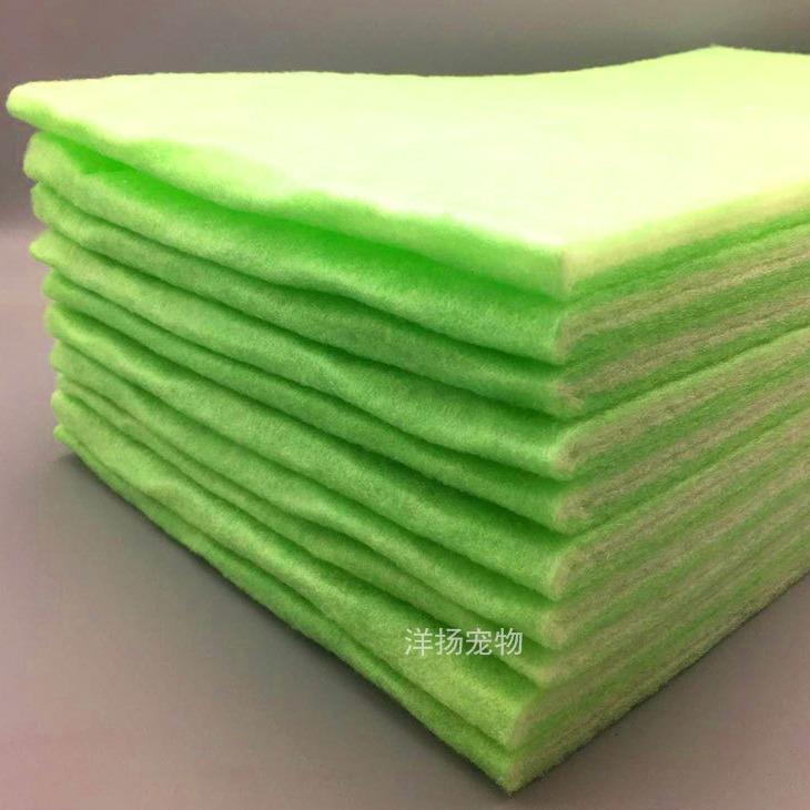 直销新款密度水族箱生化过滤棉鱼缸滤棉过滤材料无胶棉鱼缸过滤棉