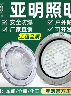 led亚明防爆灯仓库加油站车间化工厂防腐防爆耐高温泛光投光灯