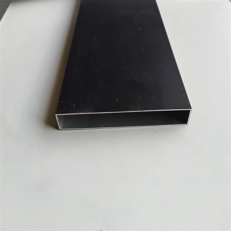 热销铝合金空心方管20*100.20*120黑色白色铝合金扁管铝方通铝型