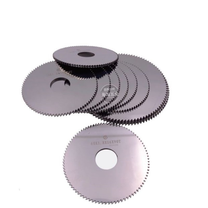 热销整体硬质合金钨钢锯片铣刀切口铣刀片90*0.5 1 1.5 1.6 2.0 2