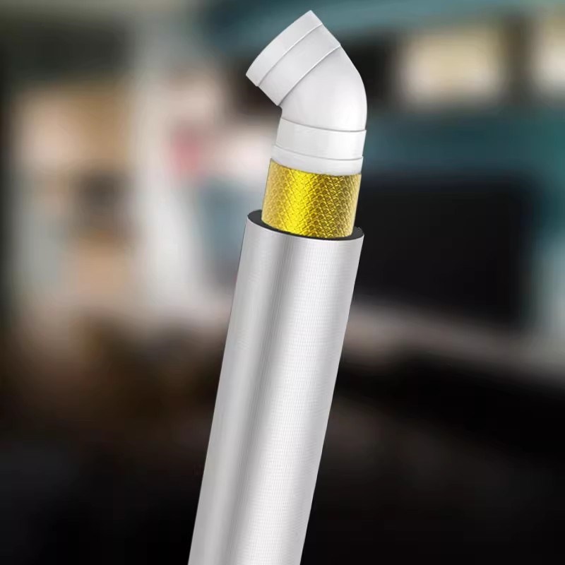 热销包下水管卫生间排污管道隔音板吸音阻尼片110自粘消音隔音棉