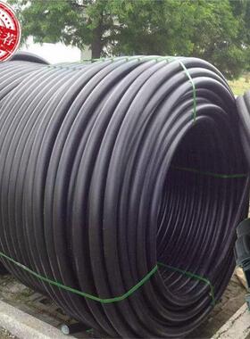 黑色50硅芯管25塑料通信管32pe穿线 线管40mm预埋管监控管胶管接