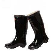 雪牌6Kv高压电工绝缘雨靴高筒加厚橡胶雨靴耐磨防滑户外防水鞋 黑
