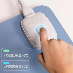 加热鼠标垫超大发热暖桌垫冬天办公室电脑电热桌面暖手键盘加热垫