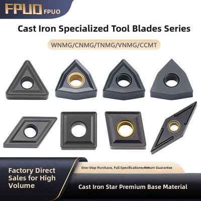 桃型外圆数控车刀片WNMG080408灰口球墨铸铁生铁专用菱形三角刀粒