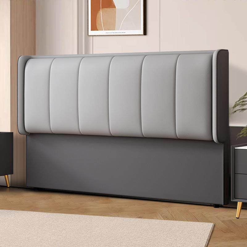床头板软包2024新款高档简约实木靠背科技布超薄真皮床头单买 定,住宅家具,床架/床板,淘宝优惠券,粉丝福利购,淘宝优惠卷