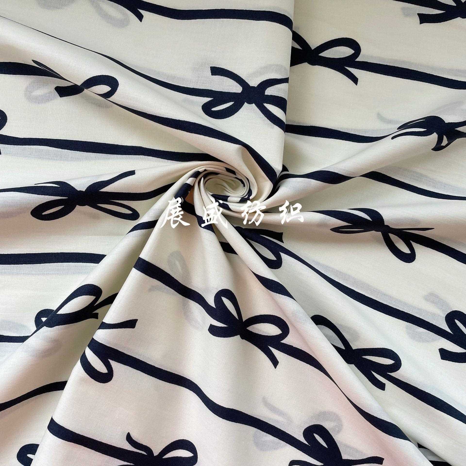 直销新款全棉60支高支高密度碎花布童装连衣裙短袖衬衫旗袍蝴蝶结