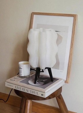 ROSES DEP/玫瑰在这里 主卧台灯浪漫床头灯高级感北欧氛围3d打印