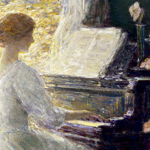 二狗姑娘 哈萨姆奏鸣曲 欧式样板房卧室挂画装饰画墙画墙面墙壁画