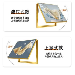 奥瀚平安喜乐电表箱装 饰画时钟遮挡配电箱电源开关盒挂画餐厅带钟