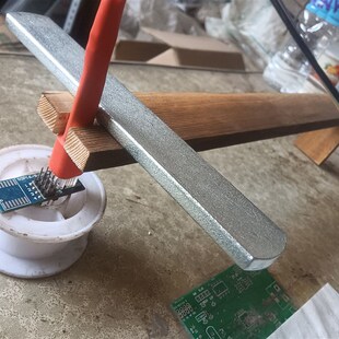 wson8探针固定器免拆夹子免手扶按压探针测试夹读写烧录弹簧针