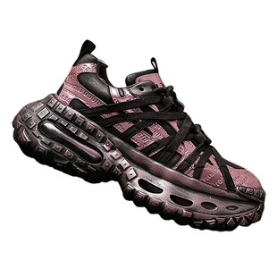 鞋 老爹鞋 子 潮流運動爆款 韓版 秋冬男綁帶做舊臟臟鞋 厚底增高休閑鞋