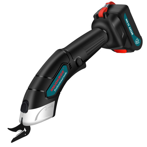 新电动剪刀手持式锂电充电裁布剪刀裁缝剪布刀修边缝纫切布机工业