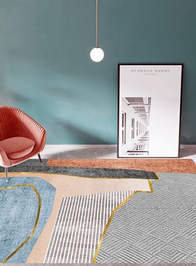 地毯客厅卧室床p边毯房间爬行毯门垫地垫脚垫可