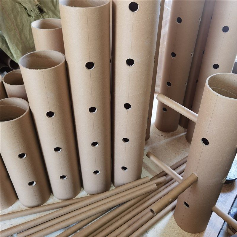 纸管圆筒花架儿童玩具