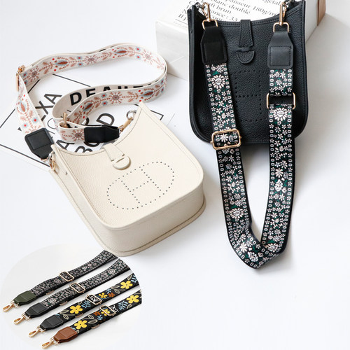 包带斜挎带替换宽肩带单买包包改造配件可调节女包黑色肩带帆布带