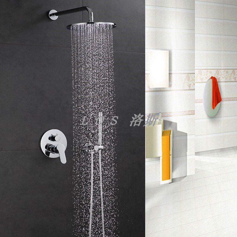 多功能花酒淋浴喷头套装洗澡冲凉蓬头淋浴头冷热开关预埋冷热套装