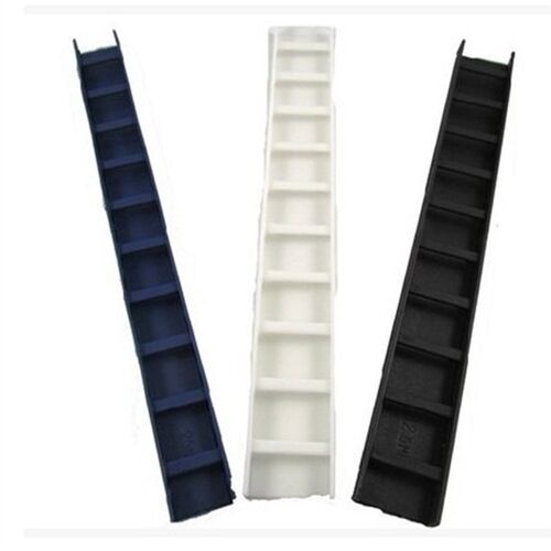 塑料装订夹条3-20mm 十孔夹条 黑蓝白色装订胶条 装订压条 硬夹条